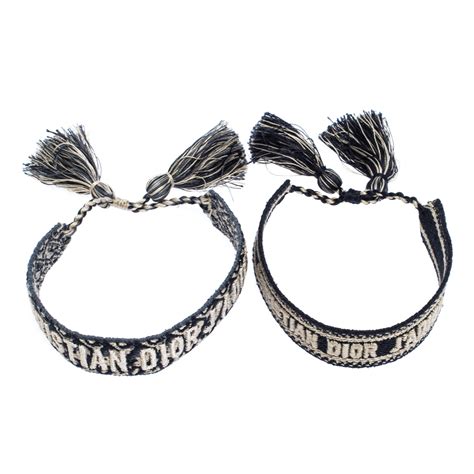 dior tassel bracelet|dior bracelets for sale.